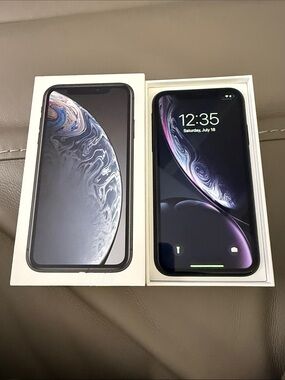 Apple iPhone XR 256 GB Black with Box Unlocked